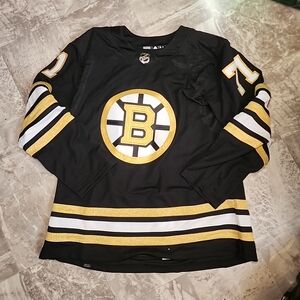 Adidas Men's Boston Bruins Taylor Hall 100th Anniversary Home Jersey Size 54